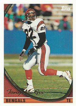 Tony McGee Cincinnati Bengals 1994 Topps NFL #210